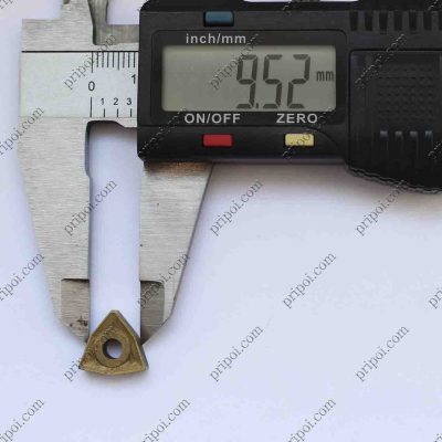 Пластина тригранна 02114-060404 ВК8 жовта